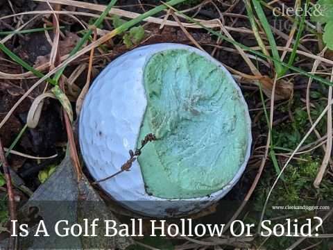 Is A Golf Ball Hollow Or Solid