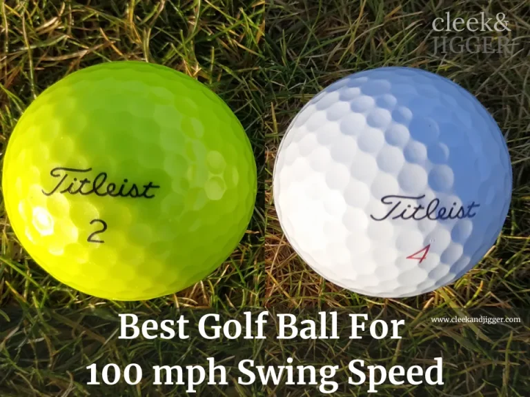 Best Golf Ball For 100 mph Swing Speed In 2023