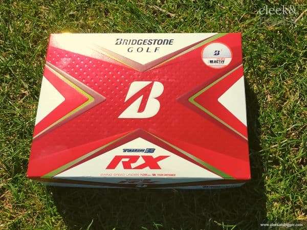 Bridgestone Tour B RX golf balls