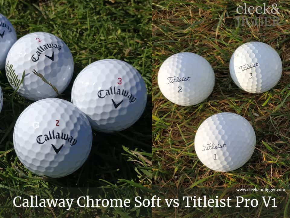 Callaway Chrome Soft vs Titleist Pro V1