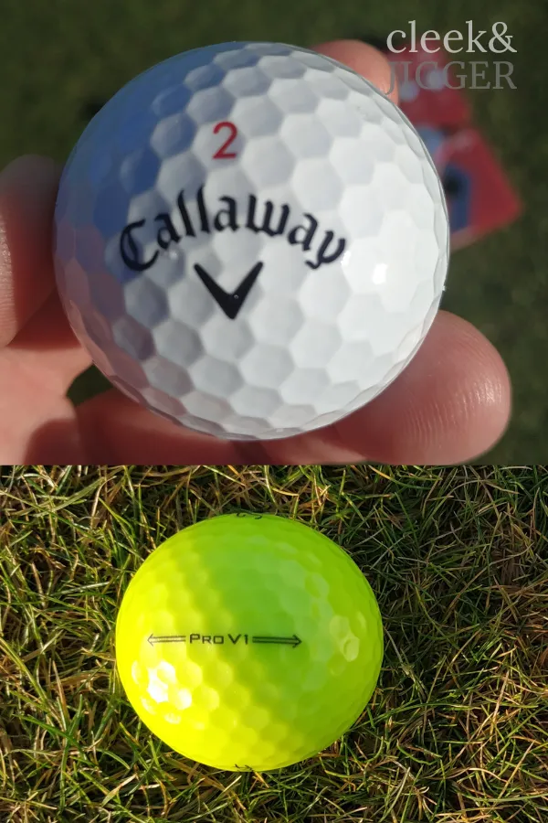 Titleist Pro V1 And Callaway Chrome Soft