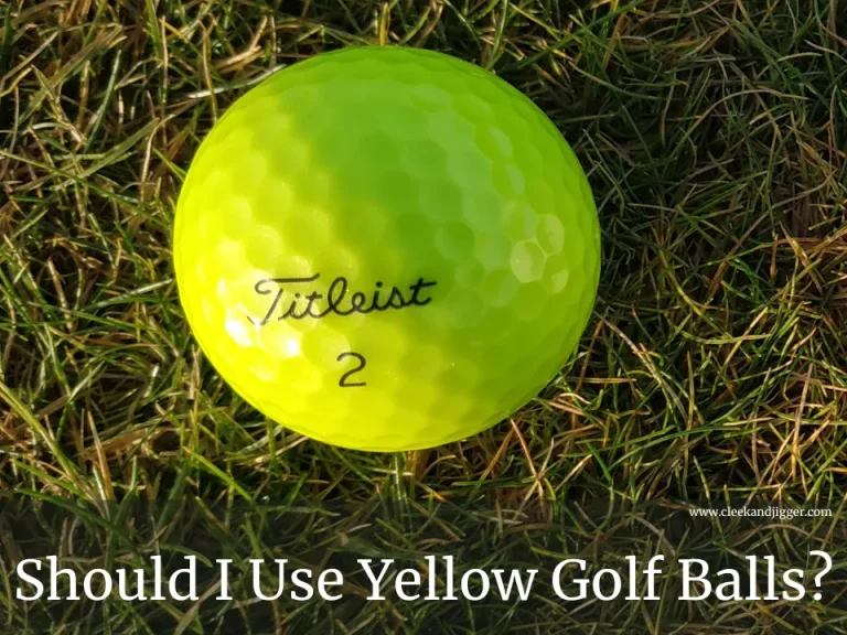 Should I Use Yellow Golf Balls