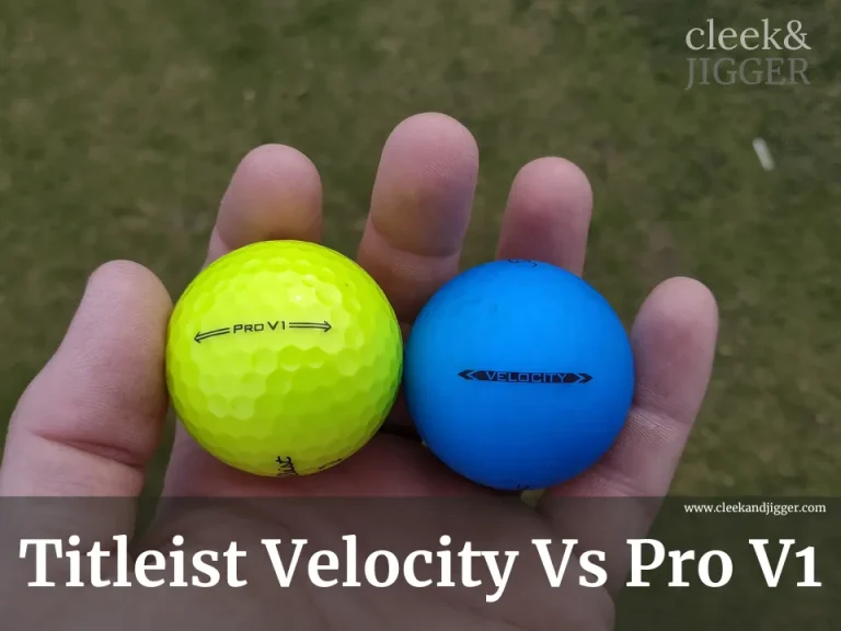 Titleist Velocity Vs Pro V1