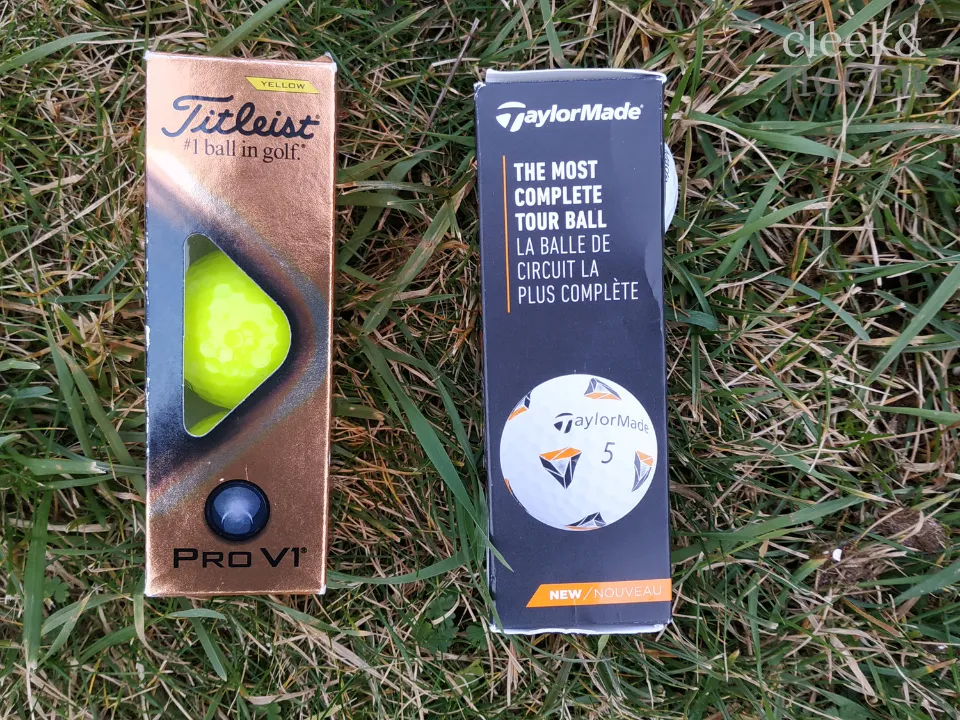 Sleeves Of TP5 And Pro V1